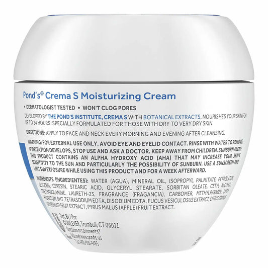 POND'S Face Moisturizer, 14.1 oz, Pack of 2 | For Dry Skin | 24-Hour Nourishment | For Women